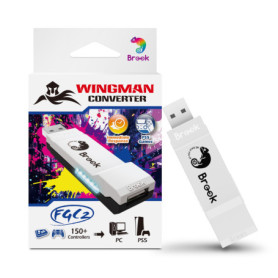 Brook Wingman FGC2 Converter Adaptateur de manette Arcade pour PS5 et PC, compatible avec tous les jeux PS5