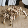 UGEARS Hexapod Explorer Puzzle 3D - Kits de modèle de Robot araignée mécanique Cadeau de fête des pères pour Adultes Puzzles en 