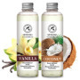 Recharge pour Diffuseur de Vanille 200ml - Parfum de la Noix de Coco 200ml - Diffuseur Parfum Maison - Parfum Frais et de Longue