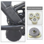 3pcs Engrenages Planétaires de Moteur de Moyeu de Roue de Vélo Électrique à 36 Dents avec Roulement Compatible avec Bafang Moteu