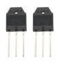 OTOTEC Lot de 2 amplificateurs de commutation à transistor 2SB1647 2SD2560 NPN à faible puissance pour projet électronique 150 V