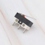 EMSea 40pcs Micro Interrupteur de Fin de Course Longue Charnière Levier AC 125V 2A 3 Broches SPDT pour Appareils Ménagers Audio 