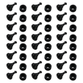 EMSea Lot de 30 boulons de fixation pour capot de moteur N90801101 - Clip de fixation pour capot - Compatible avec VW Seat Skoda