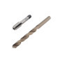 YINETTECH Jeu de Forets à Tarauder 1/8-27 NPT 8,3 Mm HSS en Acier Rapide pour Métal Plastique Bois Trous de Perçage 1/8" NPT