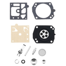 VGOL Diaphragme de Carburateur pour Tronçonneuse Kit de Réparation Compatible avec Solo 634 639 641 644 645 651 662 667 Kit de R