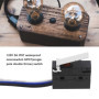 VGOL Lot de 2 micro-interrupteurs SPDT IP67 étanches 125 V 5 A Équipement audio-visuel Machines industrielles Interrupteur à act