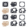 ECSiNG 2 Kits de Réparation de Joint de Diaphragme de Carburateur Compatible avec Kawasaki TG18 TG20 TG24 TG28 TF22 33,6 X 28 Mm