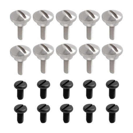 ECSiNG 20PCS Kit de Vis pour Machine à Coudre Industrielle pour Pied-de-biche Pince à Aiguille Et Vis de Fixation Compatible ave