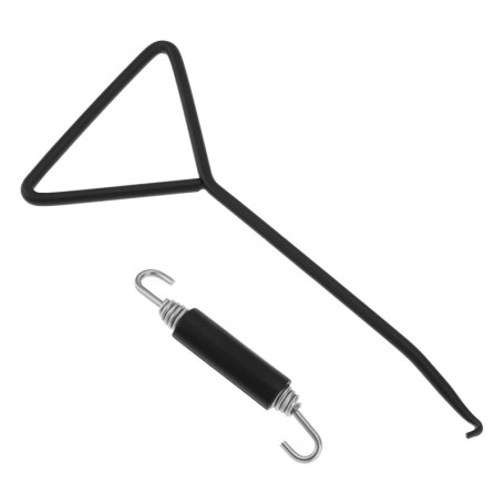 Briny River 1 ressort d'extension d'échappement de moto de 8,5 cm avec crochet d'extension de 172 x 80 mm pour moto et scooter