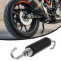 Briny River 1 ressort d'extension d'échappement de moto de 8,5 cm avec crochet d'extension de 172 x 80 mm pour moto et scooter