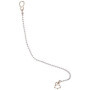 Bulk Hardware BH02250 Chaîne d'évier à billes avec crochet S Chromée, 300 mm