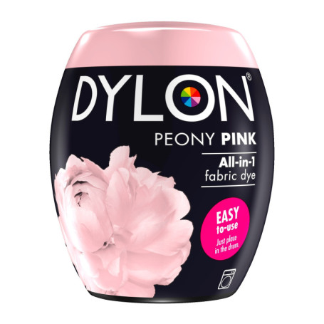 Dylon - Teinture Textile pour Machine à Laver, Rose Pivoine 350 g