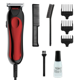Wahl T-Pro Tondeuse à barbe filaire T-Blade pour homme, rasoir pour homme, coupe de cheveux afro, tondeuses à barbe avec fil, to