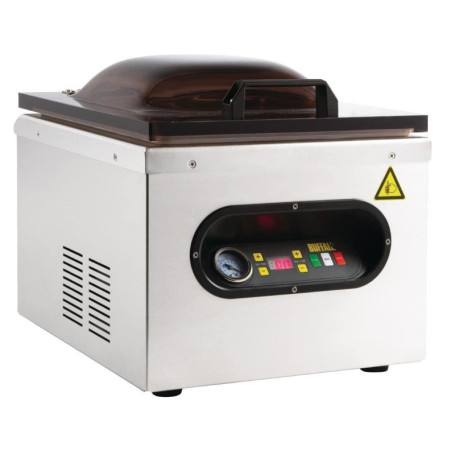 Buffalo Chamber Machine d'emballage sous vide en acier inoxydable 378 x 359 x 429 mm