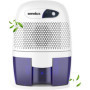 Senelux Mini déshumidificateur d'air portable puissant de 500 ml - Petit déshumidificateur efficace et stable - Absorbeur d'humi