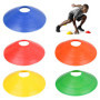 TRIXES 20 Articles Lot de Cônes Marquage Multicolores Légers Souples Football Sports Entraînement