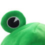 TRIXES Chapeau Grenouille avec Grands Yeux Fantaisie - Costume Fantaisie - Bandeau Crochet et Boucle en Peluche - Accessoires de