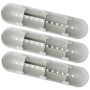 SPARES2GO Lot de 3 Bras de Levage de Tambour 12 Trous compatible avec Indesit Machine à Laver (227 mm x 53 mm x 38 mm)