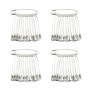 Épingles de sûreté de 27 mm, Lot de 48, plaquées Nickel, pour Les vêtements, l'artisanat, la Couture, Les Ourlets, Le Textile et