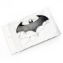 SKS Distribution® Emblème 3D Noir en Acier Inoxydable Chauve-Souris Batman pour Voiture.