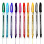 ZEBRA Doodler'z Lot de 60 stylos à encre gel 1,0 mm Couleurs tendance, pailletées, fluo et pastel