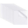 SUNSK Feuille Acrylique Transparent Panneau Acrylique 100 x 100 mm Feuilles de Plexiglas pour Remplacement de la Vitre du Cadre 