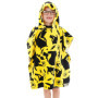 Pokémon Serviette pour garçons ou Filles | Poncho de Bain à Capuche Pikachu pour Enfants | Serviettes de Piscine, de baignade et