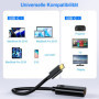 Adaptateur USB C vers HDMI, 4K Adaptateur USBC HDMI(Thunderbolt 3 Compatible) [4K@60Hz] avec Sortie Audio vidéo pour MacBook Pro