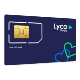 Sim 100% anonyme Lycamobile Uk, déjà active et prête à l'emploi, utilisable en Italie, carte de téléphone avec contrat à consomm