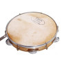 Capoeira Cuir Pandeiro Tambour Tambourine Samba Brasil en Bois Instrument de Musique 10 "
