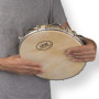 Capoeira Cuir Pandeiro Tambour Tambourine Samba Brasil en Bois Instrument de Musique 10 "