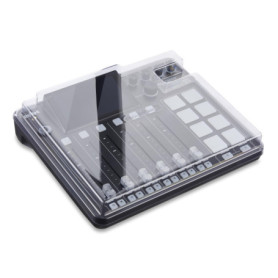 Decksaver Couverture Le (édition Light) pour Rode Rodecaster Pro 2 - Housse de Protection en Polycarbonate de Couleur Claire Fum