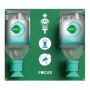 Focus Station De Lavage Oculaire D'Urgence Double Avec Support - Complet