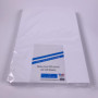 Lot de 100 feuilles de papier cartonné A6 blanc brillant 180 g/m² 230 microns pour travaux manuels