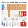 Active Era Trousse de Premiers Secours 320 Pièces – Kit De Survie Complet avec 2 Packs de Froid Instantané, Couverture de Survie