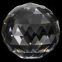 Belle Vous Boule de Cristal K9 à Facettes - Boule Cristal Photographie 8cm avec Support, Pochette en Velours, Tissu en Microfibr