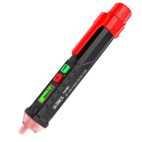 ULTRICS Détecteur de Tension Sans Contact, Testeur de Tension Sensibilité Réglable 12 V-1000 V, Stylo de Testeur Électrique avec