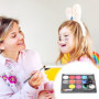 Vesaneae Kit de Peinture pour le Visage, Palette de Maquillage pour Enfants, Convient pour les Festivals de Musique, Les Fêtes, 