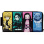 Demon Slayer Corps Personnages Style de Respiration Nezuko Porte-Monnaie/Portefeuille Pochette Poche à Monnaie & Porte-Cartes, M