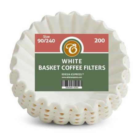 EDESIA ESPRESS - 200 filtres à café en papier - usage professionnel - Bravilor/Technivorm/Kenco - 90/240 mm
