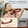CAHAYA Ensemble Violon en Bois Massif: Violon 4/4 Fait Main avec Finition Mate, Table en Épicéa et Fond en Érable, Convient aux 