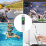 3 en 1 Testeur de Qualité de l'eau, LCD Écran TDS EC Mètre Digital TDS Testeur, Température Mètre, Conductivité et Température M