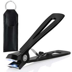 Euqvunn Coupe Ongle, Coupe Ongle Pied avec 16mm Ouverture Large de la Mâchoire, Coupe Ongles Pieds dur et epais, Acier Inoxydabl