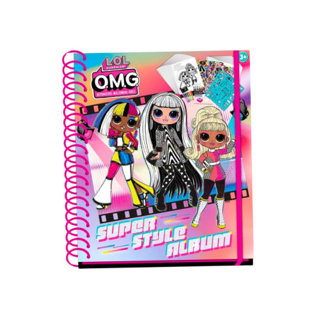 La Esencia L O L Surprise! Album d'activités pour Filles, Comprend des Feuilles de Coloriage, Autocollants, Marqueurs, Crayons d