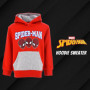 Spiderman Sweat à Capuche pour Garçons, Sweatshirt Textile Doux, Sweat Cadeau pour Enfants, Taille 4 Ans | Rouge