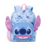 Disney Lilo and Stitch Sac à Dos pour Fille | Sac à Dos d'école avec Oreilles 3D et Bouteille d'eau | Sac à Dos pour la rentrée 