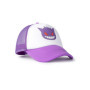 Pokémon Casquette à visière incurvée réglable Gengar en Violet | Chapeau de Protection Solaire Unisexe pour Adultes | Vêtements 