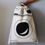 Grand Sac à Linge en Toile avec Cordon de Serrage pour Jouets Stockage Voyage Lave-linge