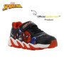 Leomil Spiderman Chaussures clignotantes pour garçon de 2 à 8 ans, chaussures basses lumineuses avec lumière pour enfants, baske