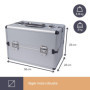 Malette aluminium 360 x 220 x 250 mm
